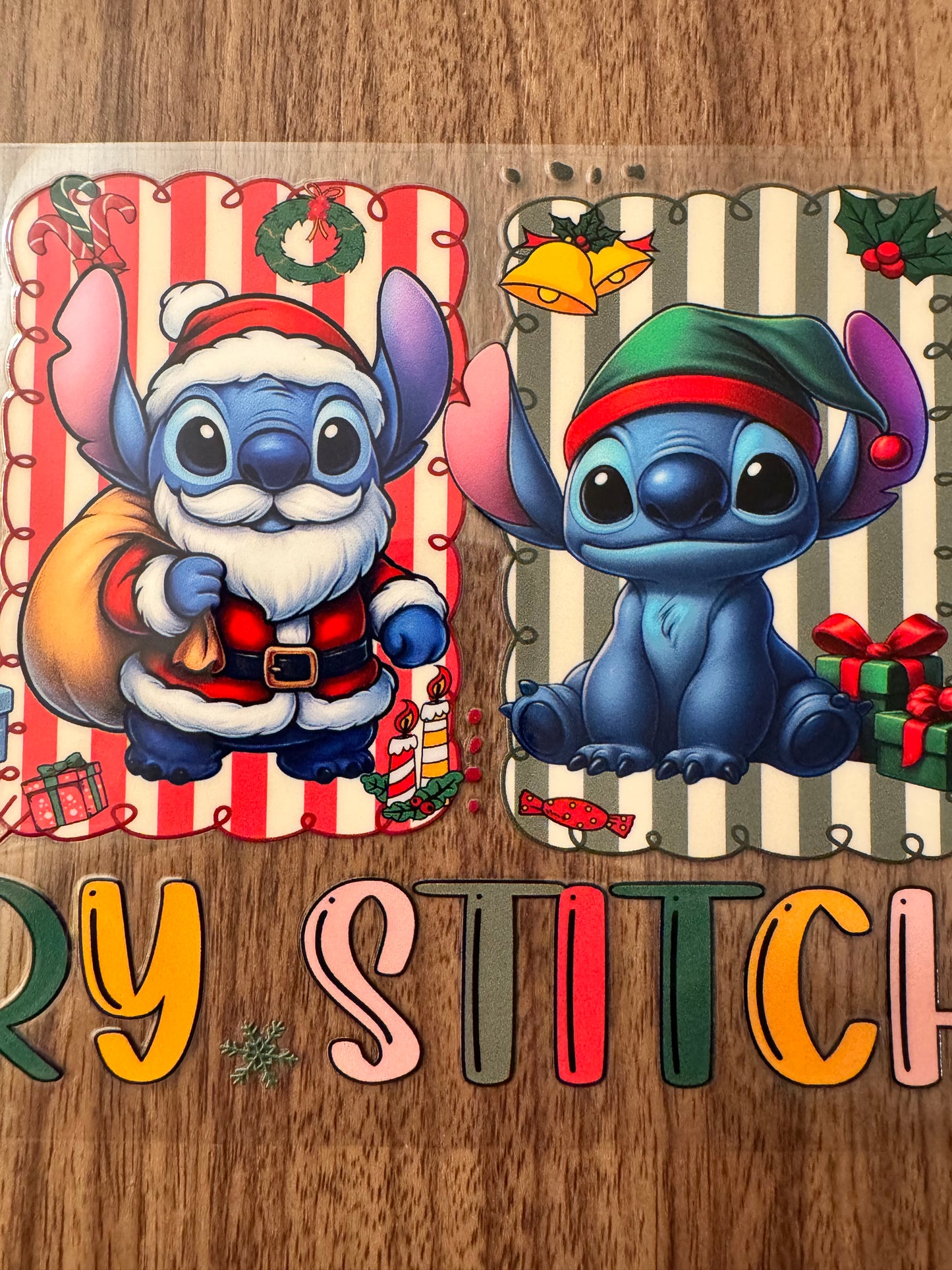 Merry Blue Alien-mas Cup Wrap