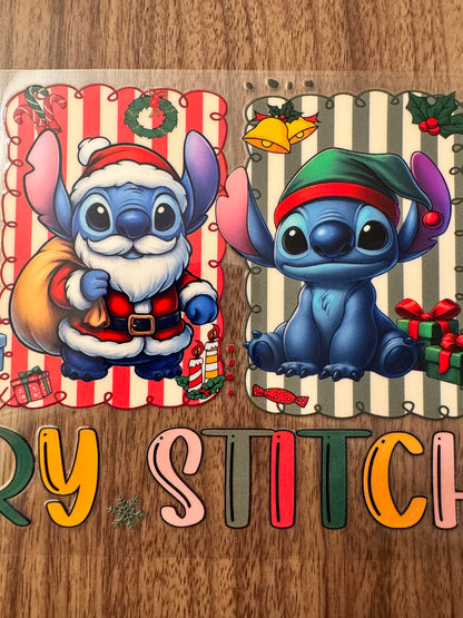 Merry Blue Alien-mas Cup Wrap