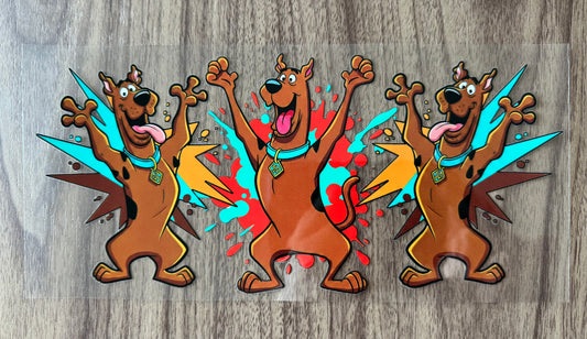 Colorful Doo Dog Cup Wrap