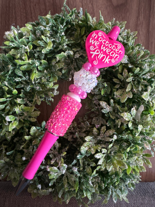 Breast Cancer Awareness Pen