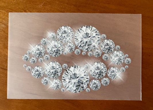 Diamond Lips Transfer