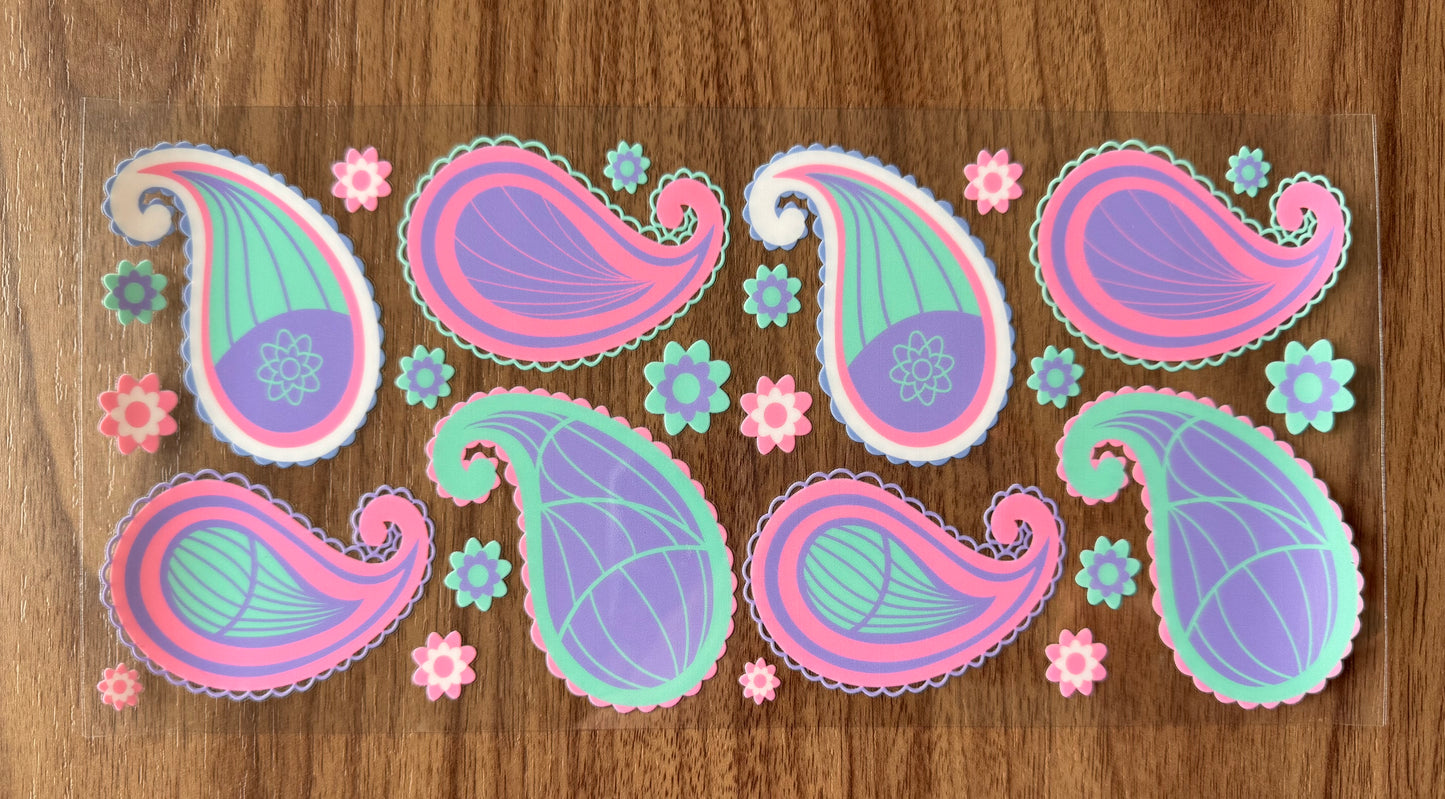 Pastel Paisley Cup Wrap