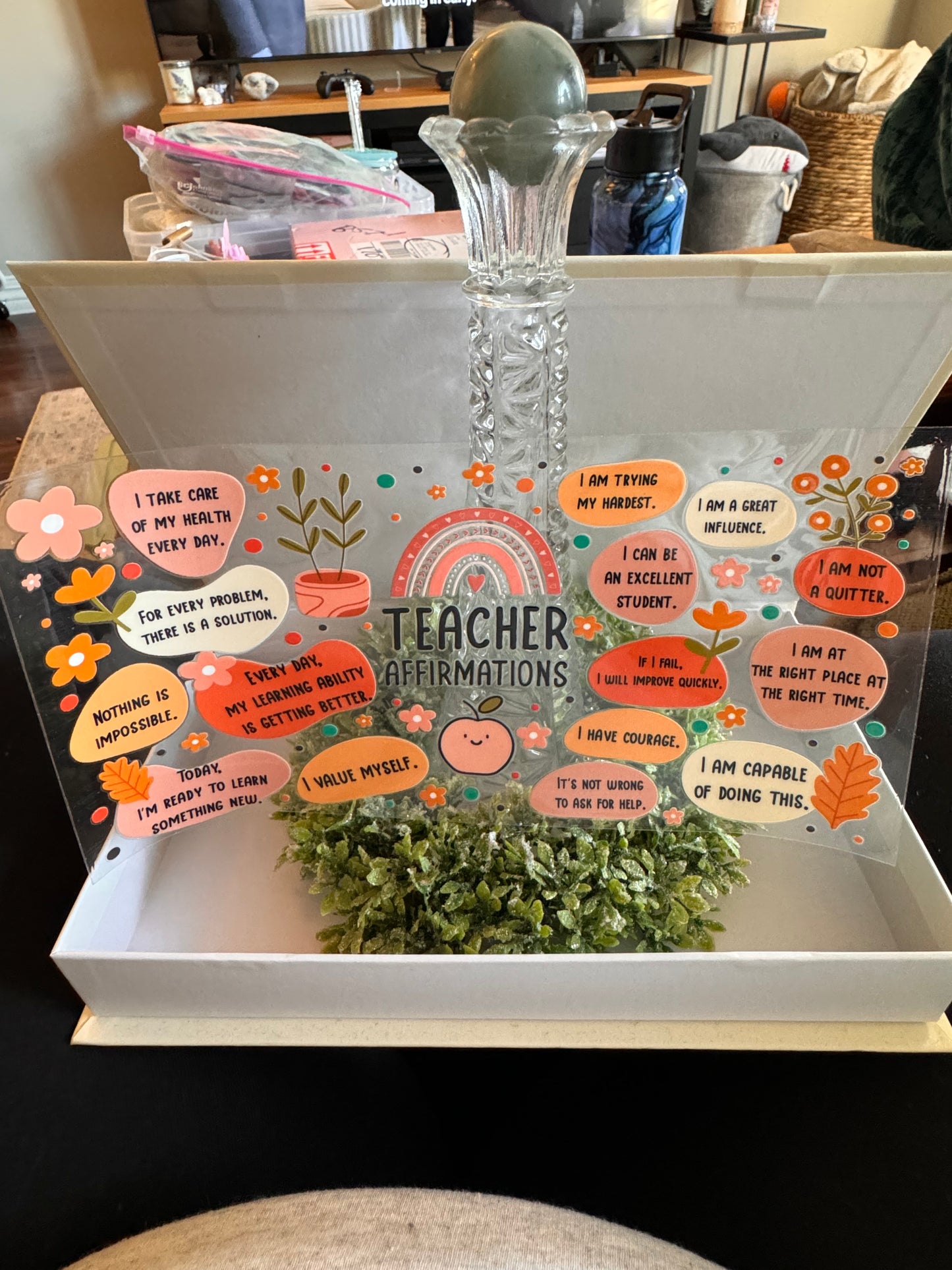 Teacher Affirmations Cup Wrap