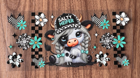 Salty Heifer Cup Wrap