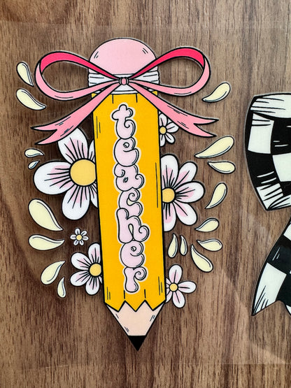 Pre-K Teacher Cup Wrap