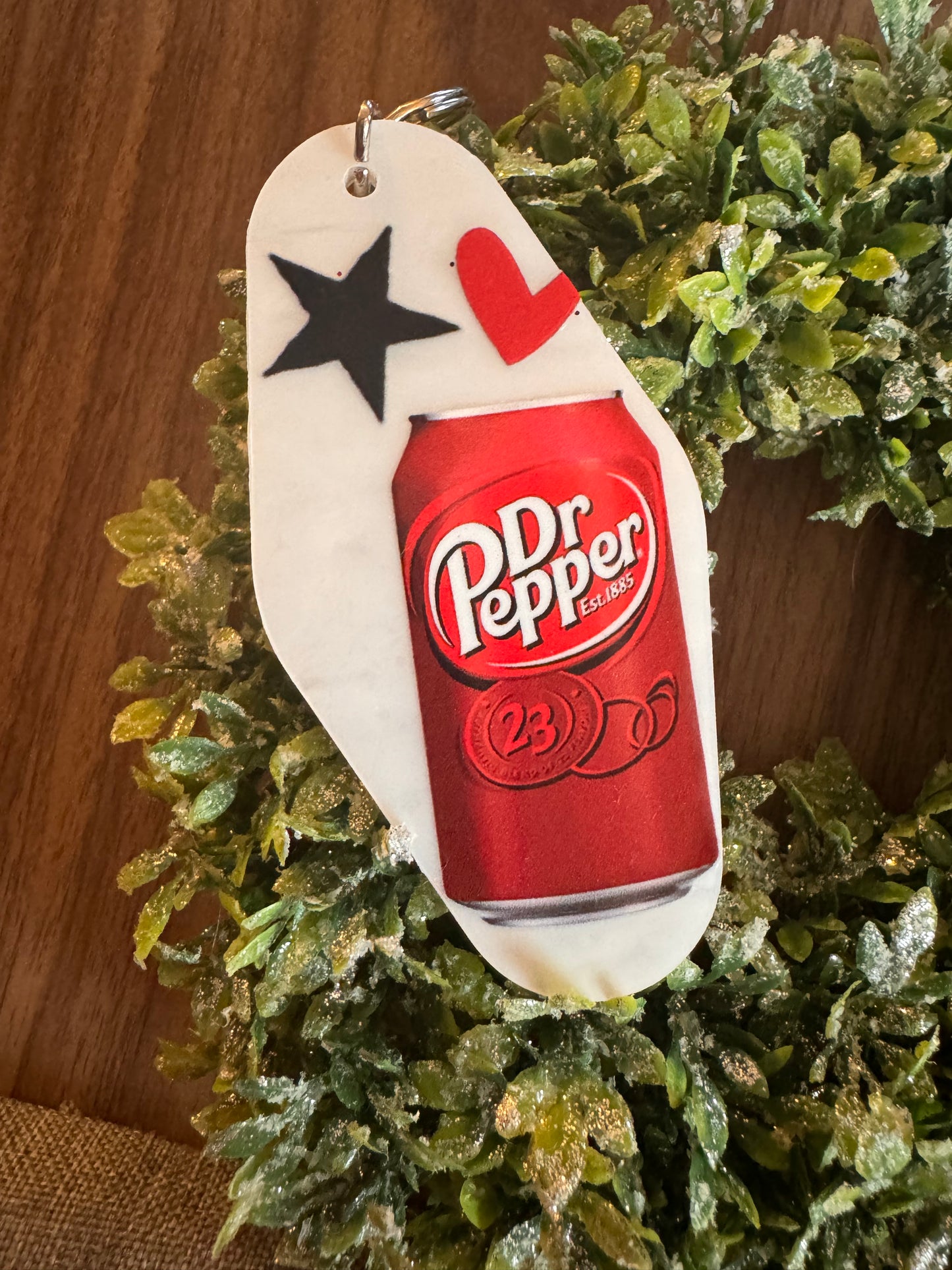 Dr. Pepper Keychain