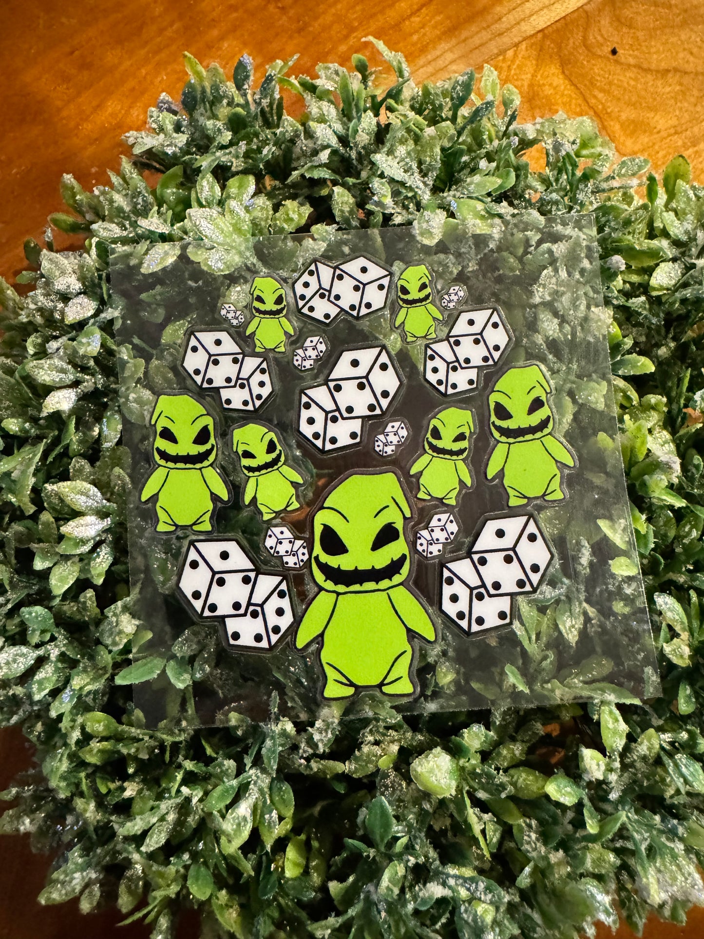 NBC Dice Monster Circle Decal