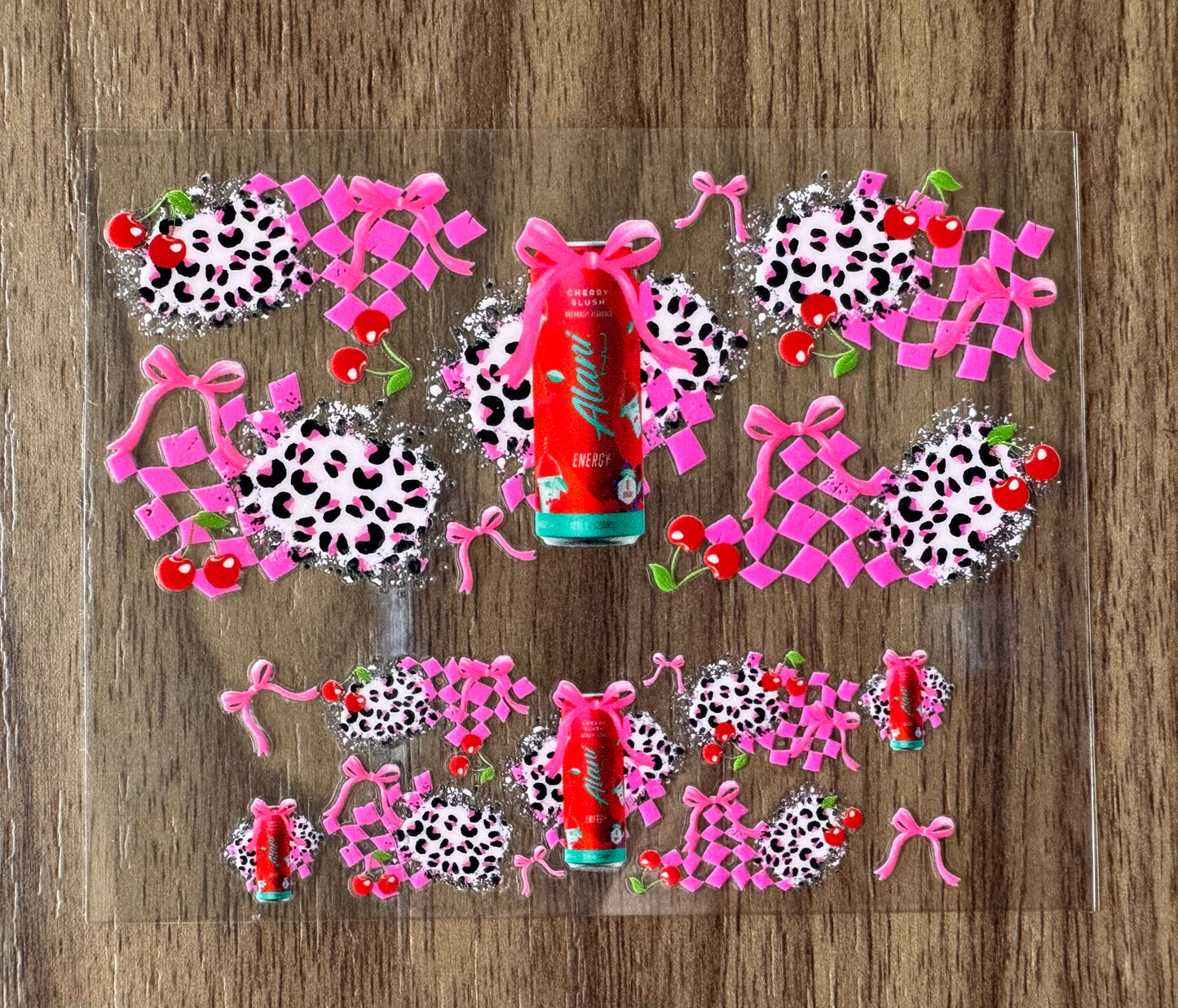 Red Energy Drink Mini Wrap