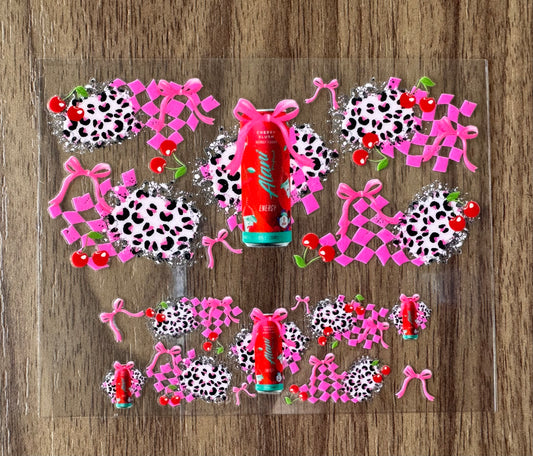 Red Energy Drink Mini Wrap