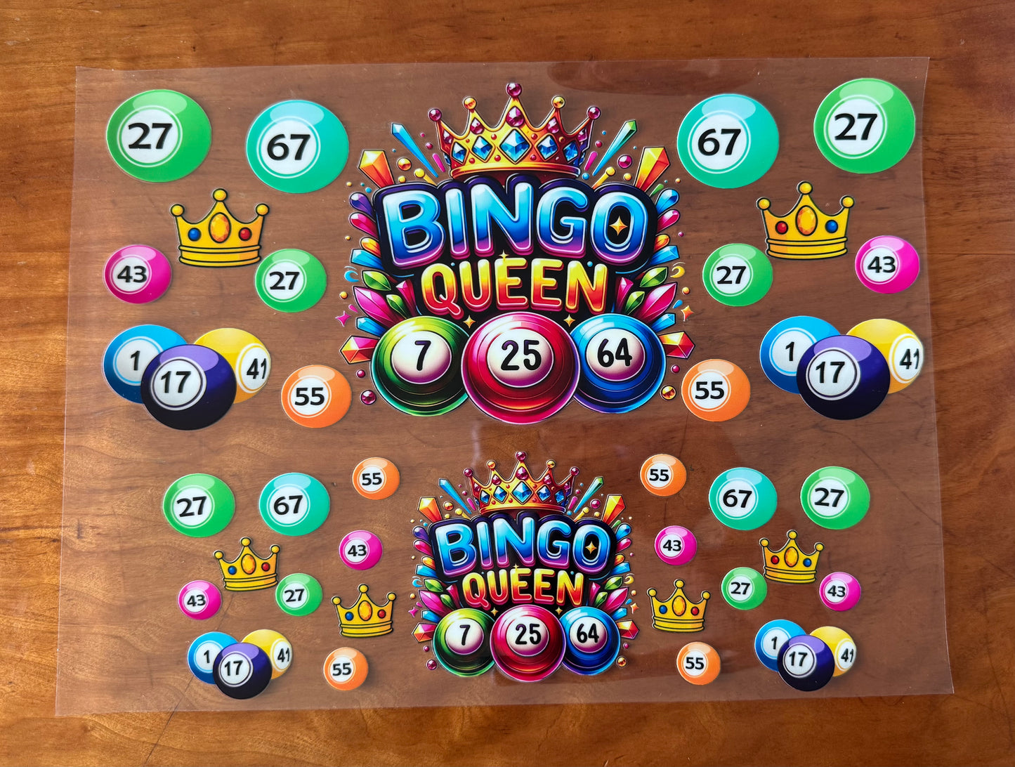 Bingo Queen Cup Wrap