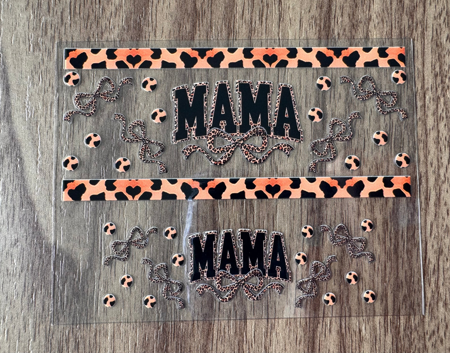 Leopard Print Mama Mini Wrap