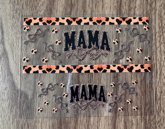 Leopard Print Mama Mini Wrap