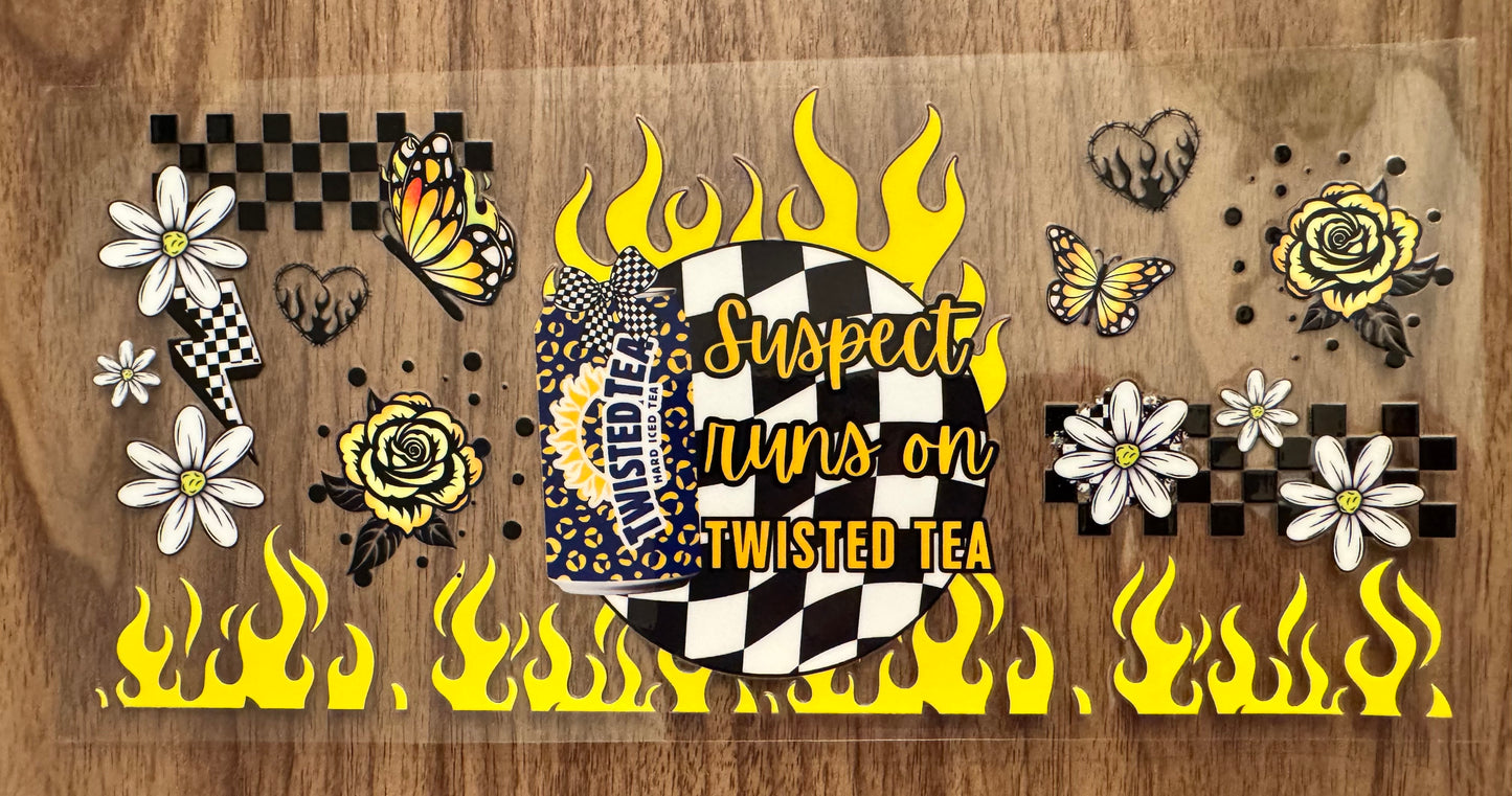 Suspect Twist Tea Cup Wrap