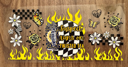 Suspect Twist Tea Cup Wrap