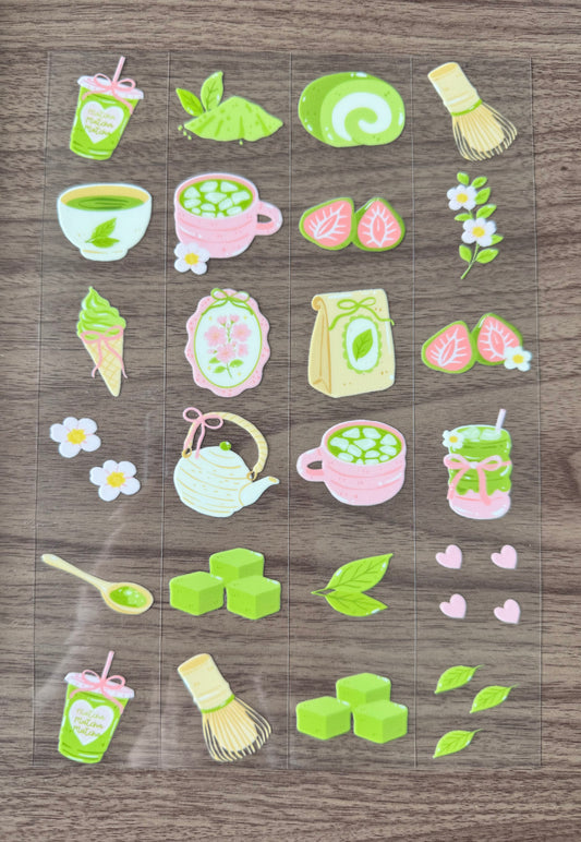 All Things Matcha Sheet