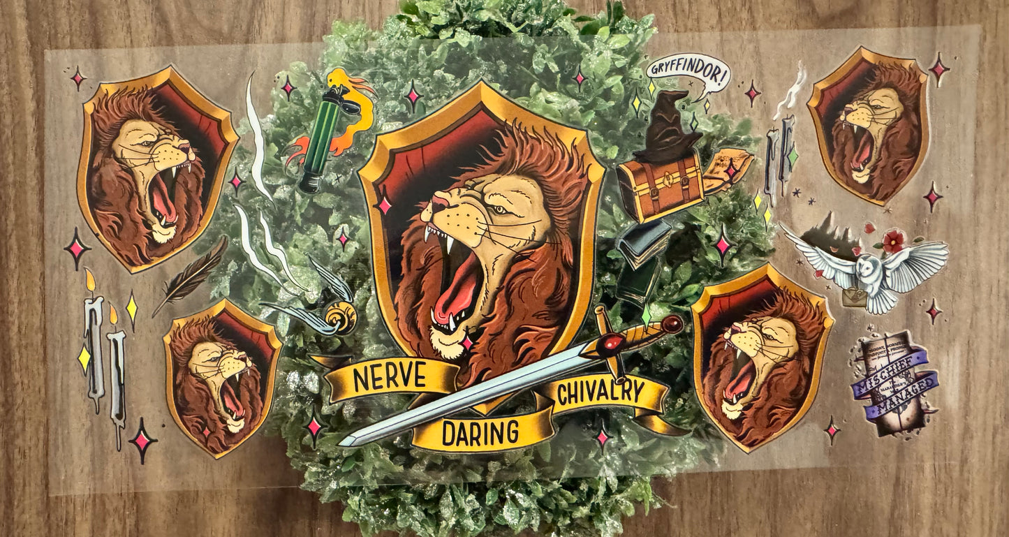 Red Daring Wizard Cup Wrap