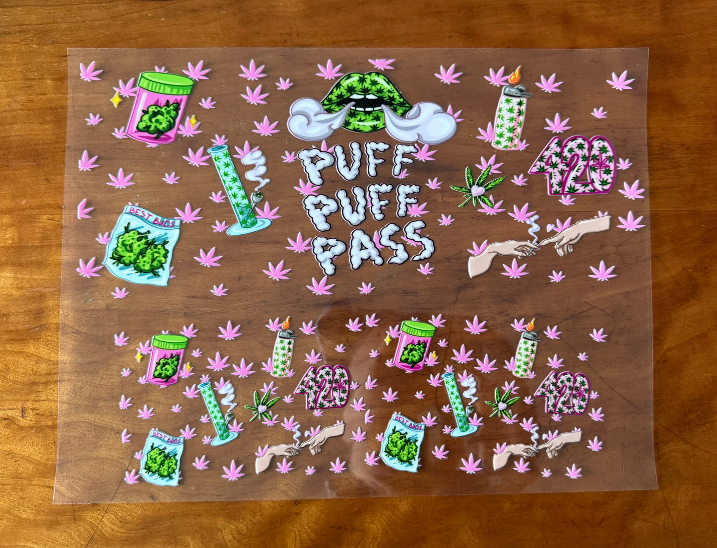 Puff Puff Pass Cup Wrap