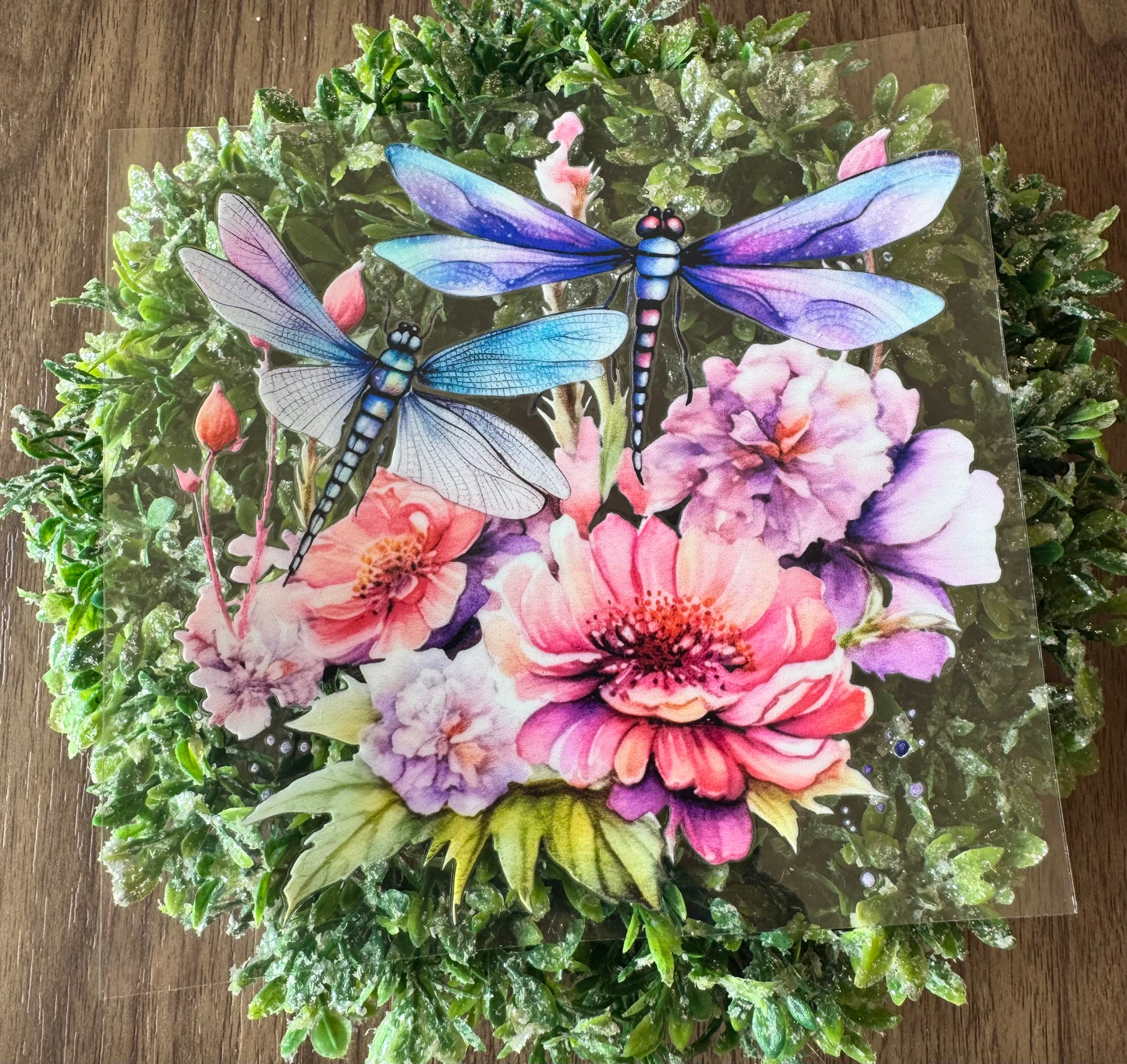 Flowery Dragonflies Decal