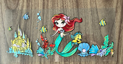 Cute Mermaid Cup Wrap