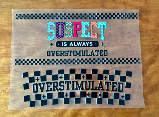Suspect Overstimulated Cup Wrap
