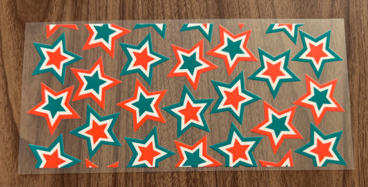 Red, White, & Blue Stars Cup Wrap