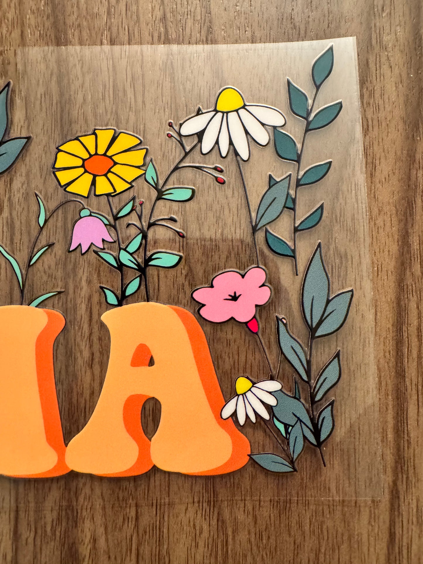 Flowery Mama Cup Wrap