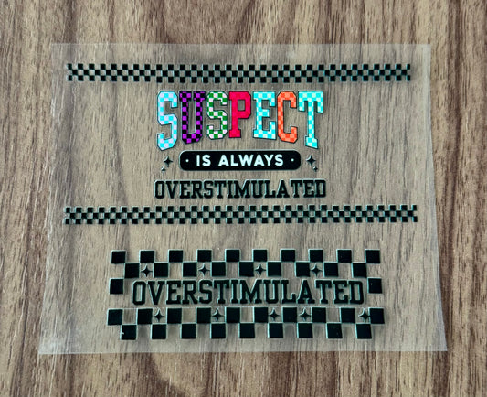 Suspect Overstimulated Mini Wrap