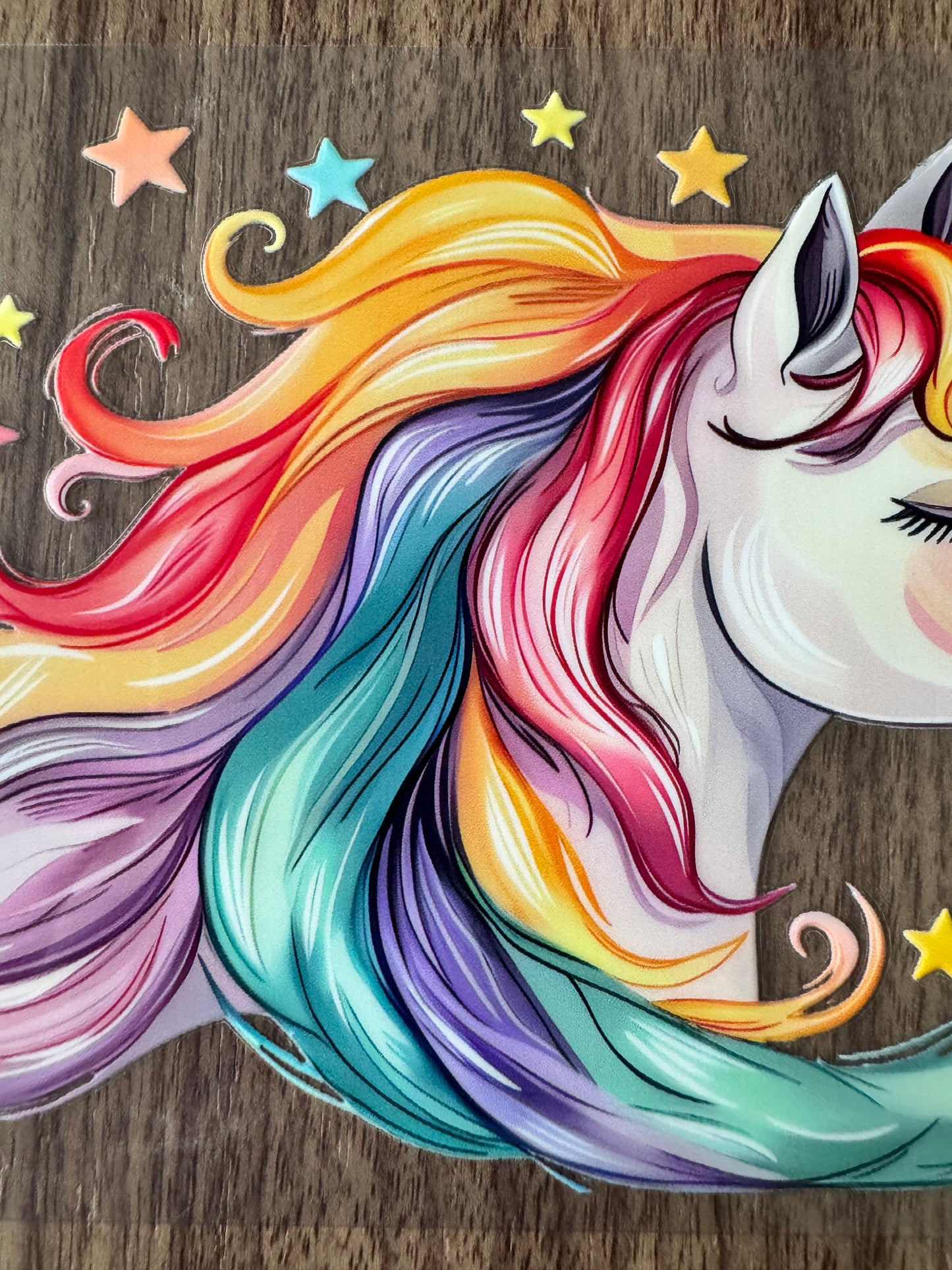 Rainbow Unicorn Cup Wrap