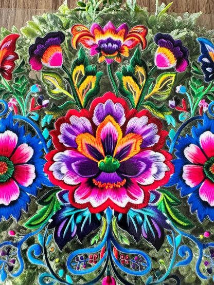 Colorful Flowers Cup Wrap