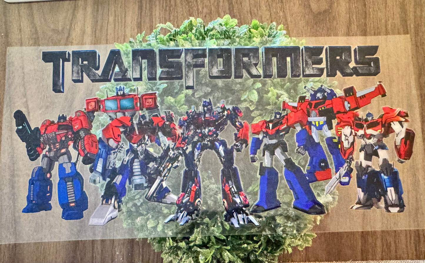 Transformers Cup Wrap