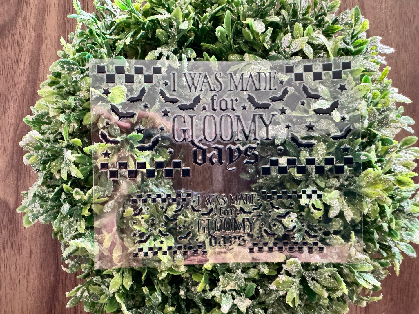 Gloomy Days Mini Wrap