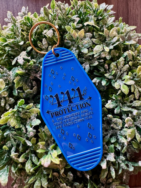 444 Protection Keychain