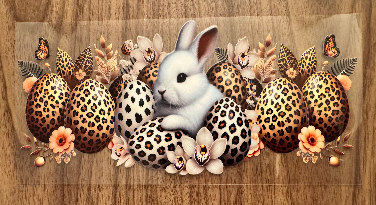 Leopard Bunny Cup Wrap