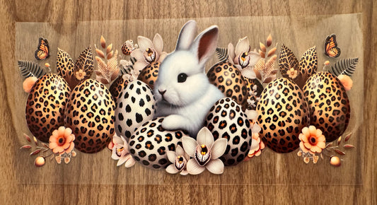 Leopard Bunny Cup Wrap
