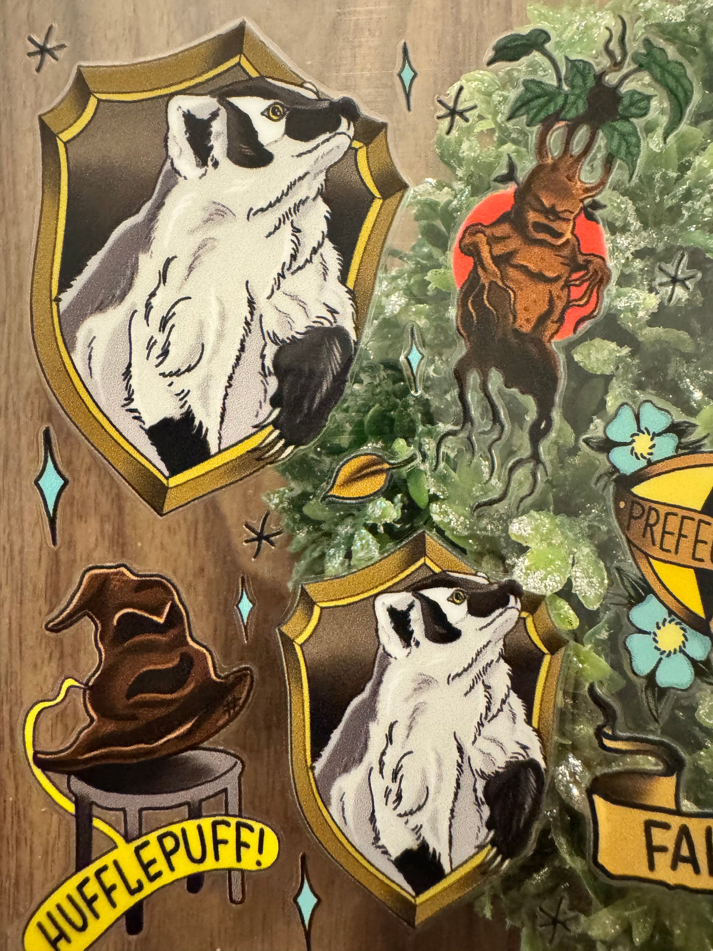 Yellow Dedication Wizard Cup Wrap