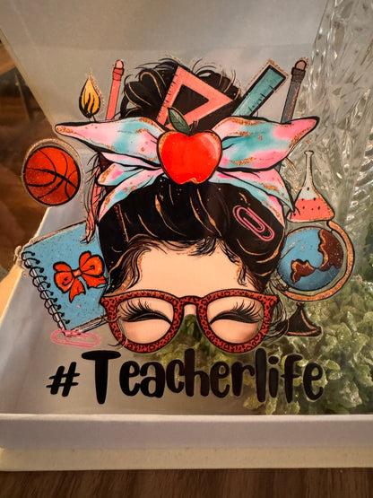 Teacher Life Cup Wrap