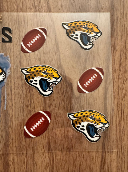 Jacksonville Football Paint Drip Cup Wrap