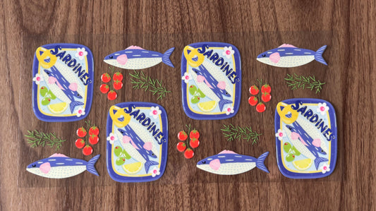 Cute Sardines Cup Wrap