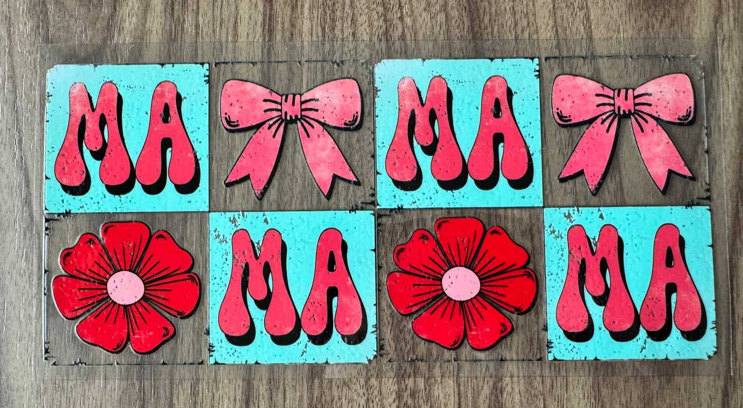 Checkered Mama Cup Wrap