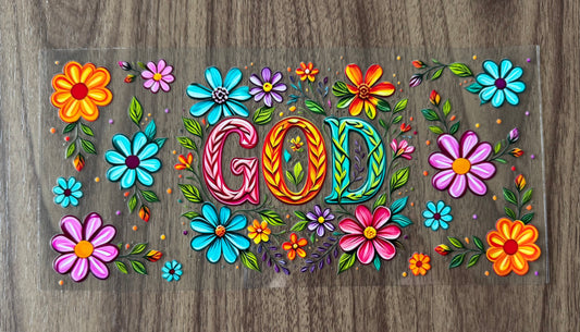 Flowery God Cup Wrap