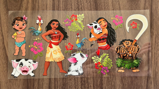 Island Princess & Friends Cup Wrap