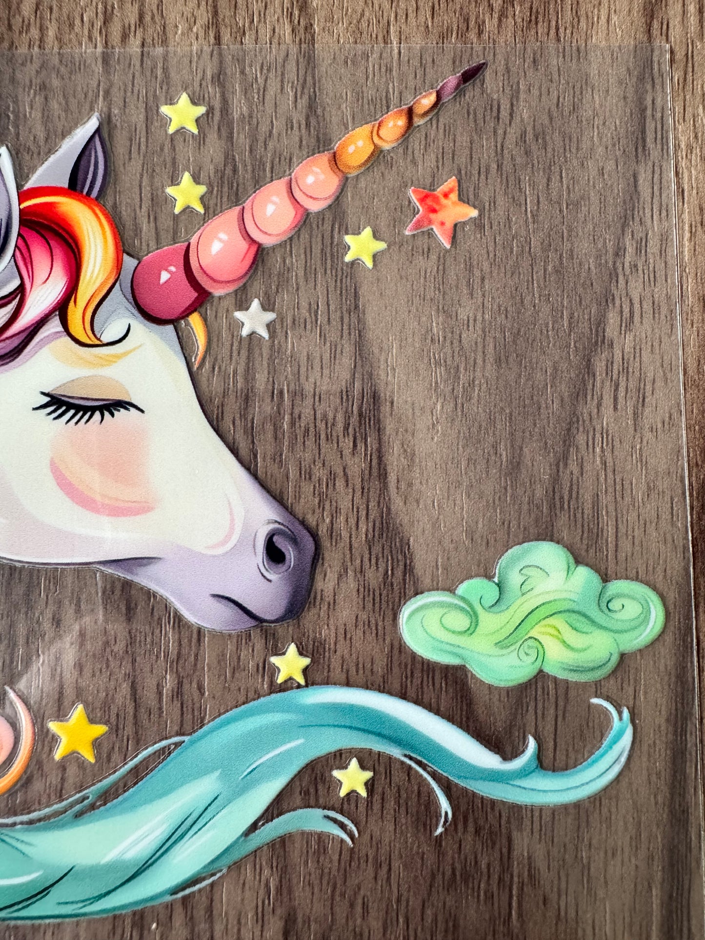 Rainbow Unicorn Cup Wrap