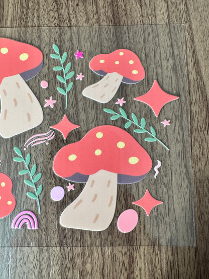 Cute Mushrooms Cup Wrap