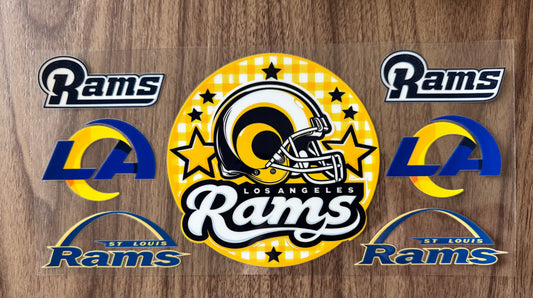 LA Football Helmet Cup Wrap