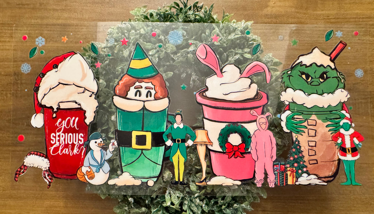 Christmas Drinks Cup Wrap