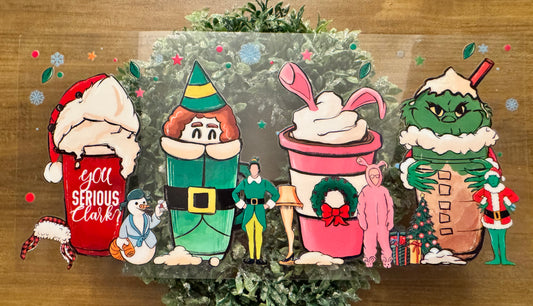 Christmas Drinks Cup Wrap