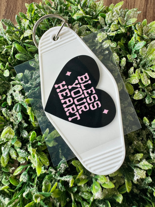 Bless Your Heart Keychain Decal