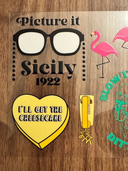 Golden Grannies Cup Wrap