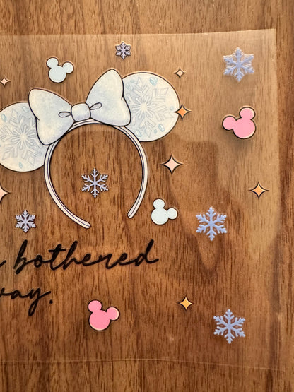 Ice Princess Headband Cup Wrap