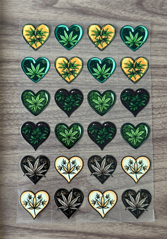 420 Hearts Sheet